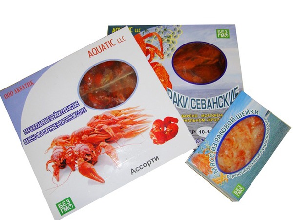 Раки в ассортименте в Копейске