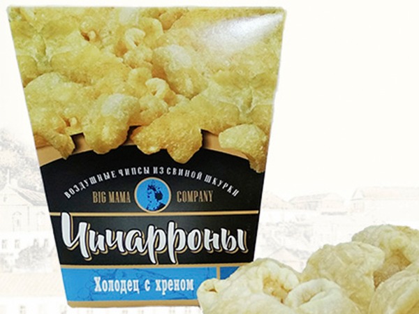 Чичарроны со вкусом холодца и хрена в Копейске