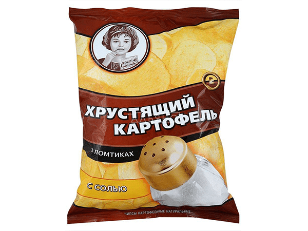 Картофельные чипсы "Девочка" 40 гр. в Копейске