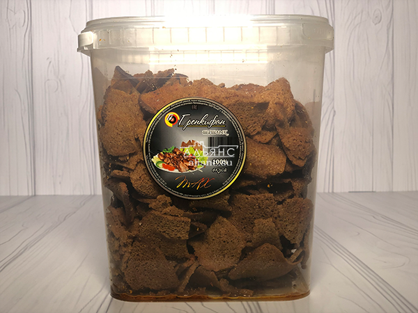 Ржаные гренки со вкусом шашлыка в Копейске