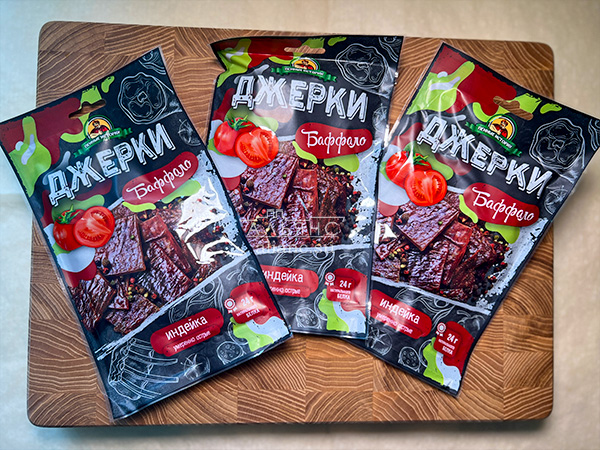 Джерки из индейки "Баффало" 45 гр. в Копейске