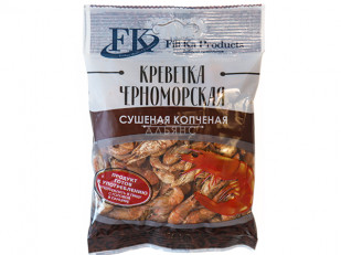 Рыба горячего копчения: Креветка Черноморская (копченая) (25гр)