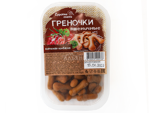 Сурские (ПШЕНИЧНЫЕ) Копченая колбаска (100 гр) в Копейске