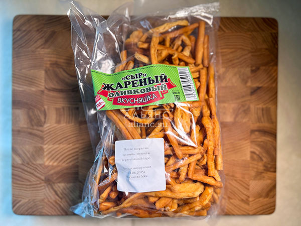 Жареный сыр "ВКУСНЯШКА" (Оливковый) 500гр. в Копейске