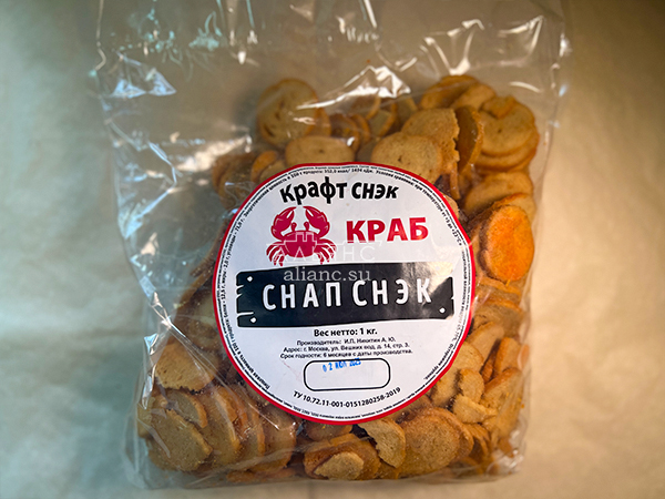 Снапсы ПШЕНИЧНЫЕ "Краб" в Копейске