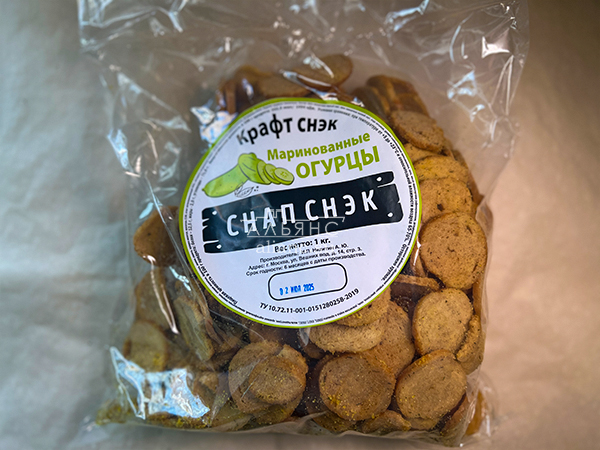 Снапсы ПШЕНИЧНЫЕ "Маринованные огурцы" в Копейске