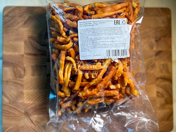 Нитка ЖАРЕНАЯ  Oktobersnack1 кг (сырный продукт) в Копейске