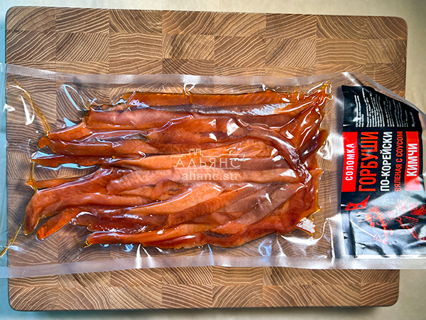 Горбуша соломка по-корейски в Копейске