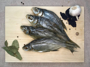 Говядина вяленая (строганина): Густера вяленая