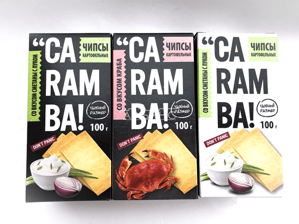 Чипсы "CARAMBA" ассорти 100 гр. в Копейске